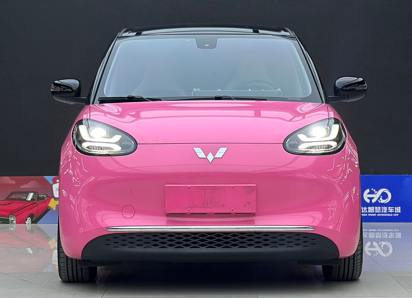 2023 Pink Style Wuling Binuo 333KM Used Car For Sale